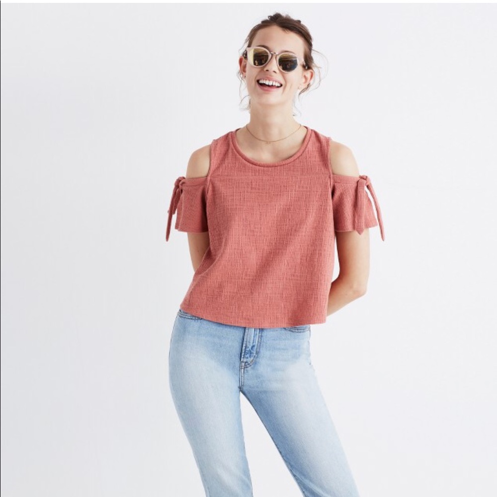 Madewell Skylark Cold-Shoulder Top